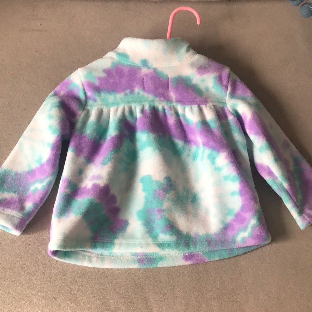 NWOT Girls Glacier Fleece 1/2 zip Pullover NEVER WORN - Picture 3 of 4